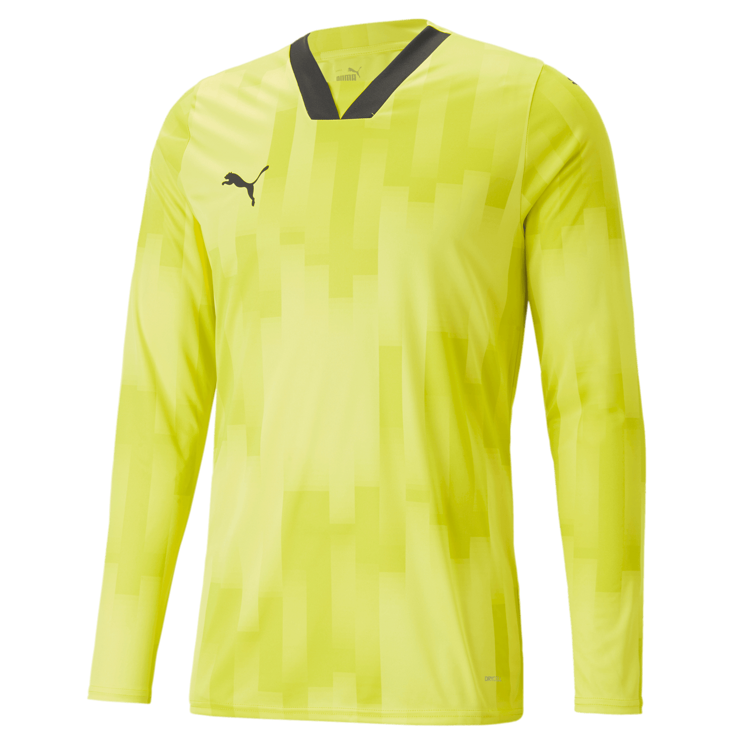 Puma Teamtarget Goalkeeper Longsleeve Mens Jersey Yellow (Front)