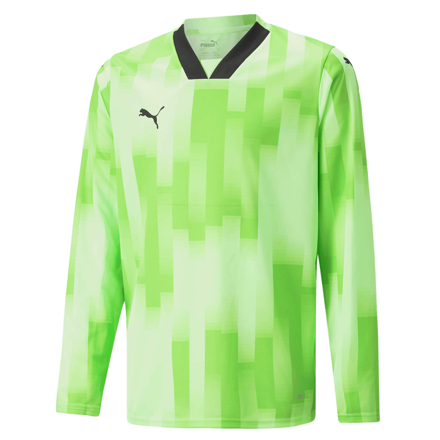 Puma Teamtarget Goalkeeper  Longsleeve Youth Jersey Fizzy Lime (Front)