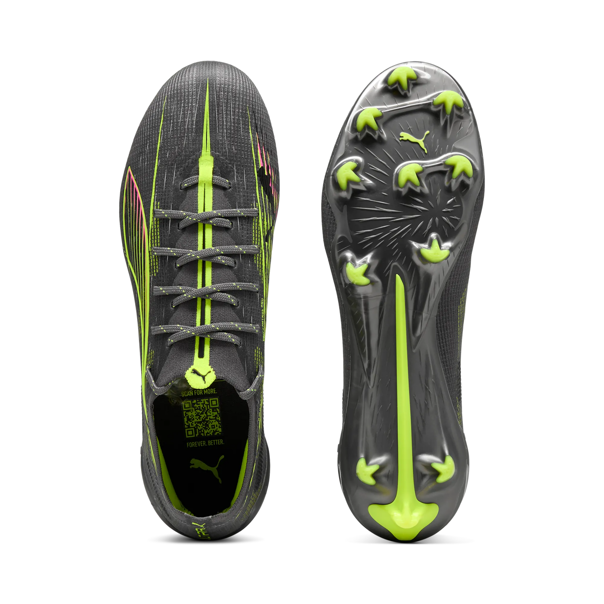 Puma Ultra 5 Ultimate Firm Ground Soccer Cleats - Audacity Pack (SP25) (Pair - Top and Bottom)