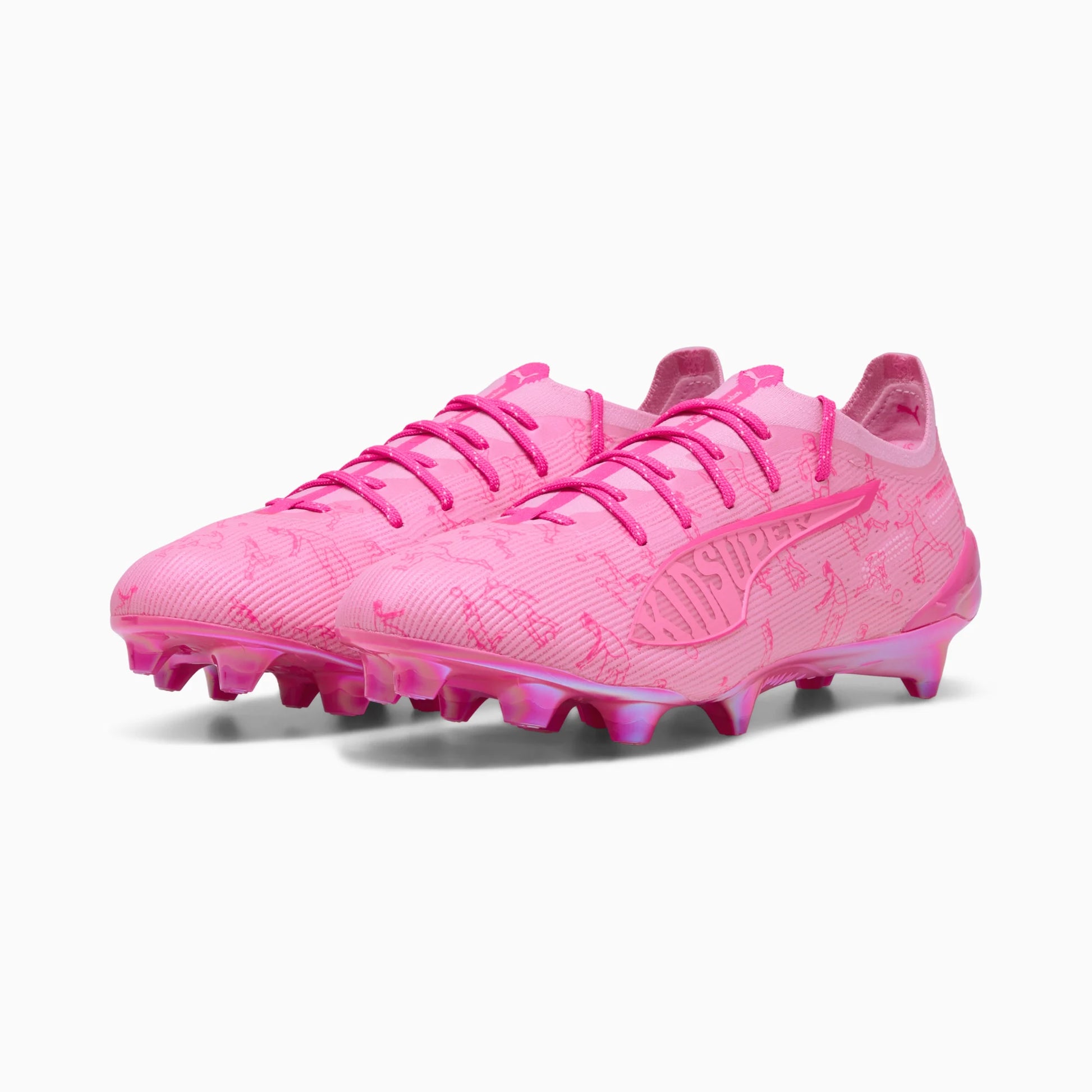 Puma Ultra 5 Ultimate Firm Ground Soccer Cleats - KidSuper (FA25) (Lateral - Front)