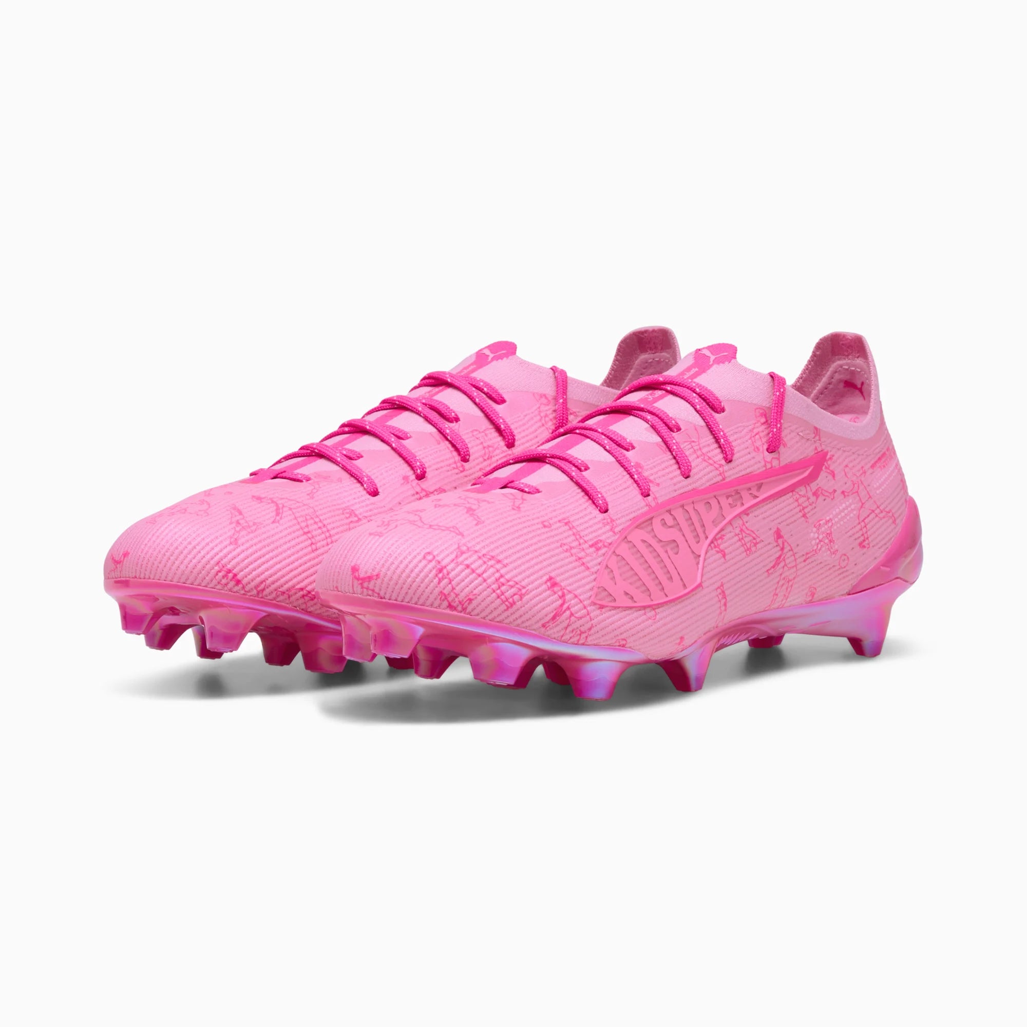 Puma Ultra 5 Ultimate Firm Ground Soccer Cleats - KidSuper (FA25) (Lateral - Front)