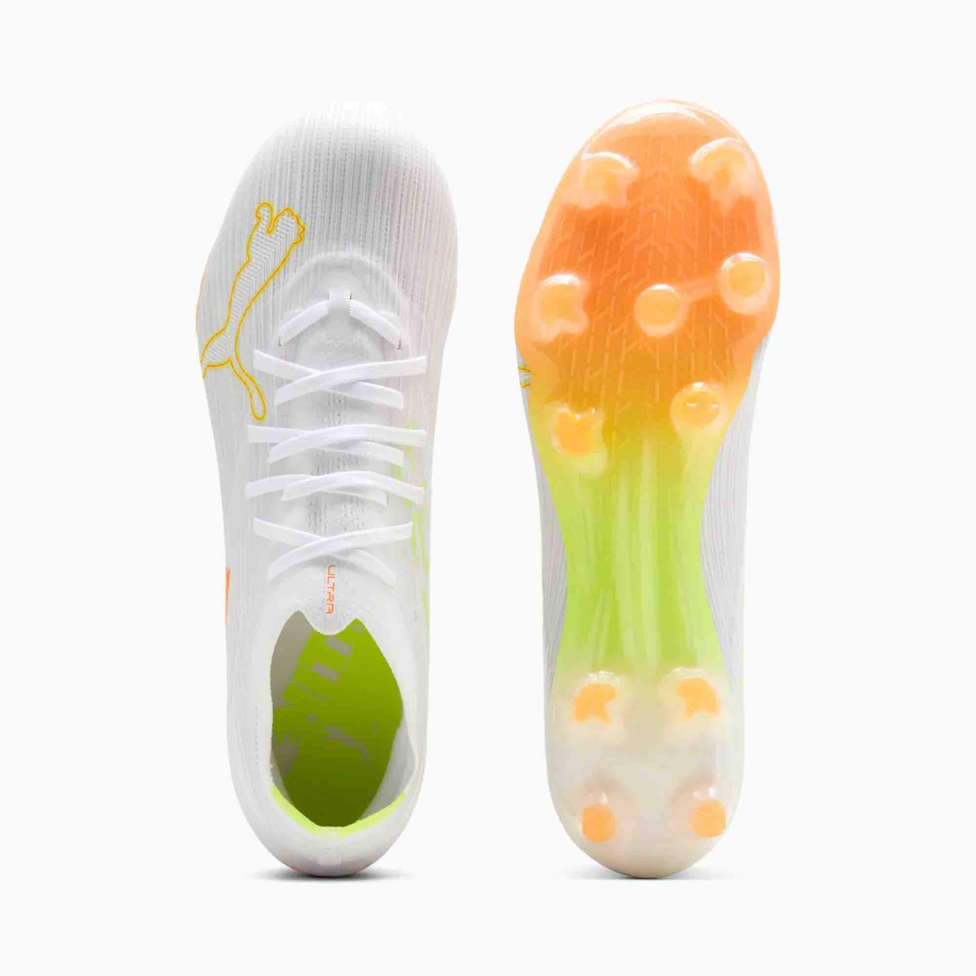 Puma Ultra Nitro 7 Match Firm Ground Soccer Cleats - White Pack (FA26) (Pair - Top and Bottom)