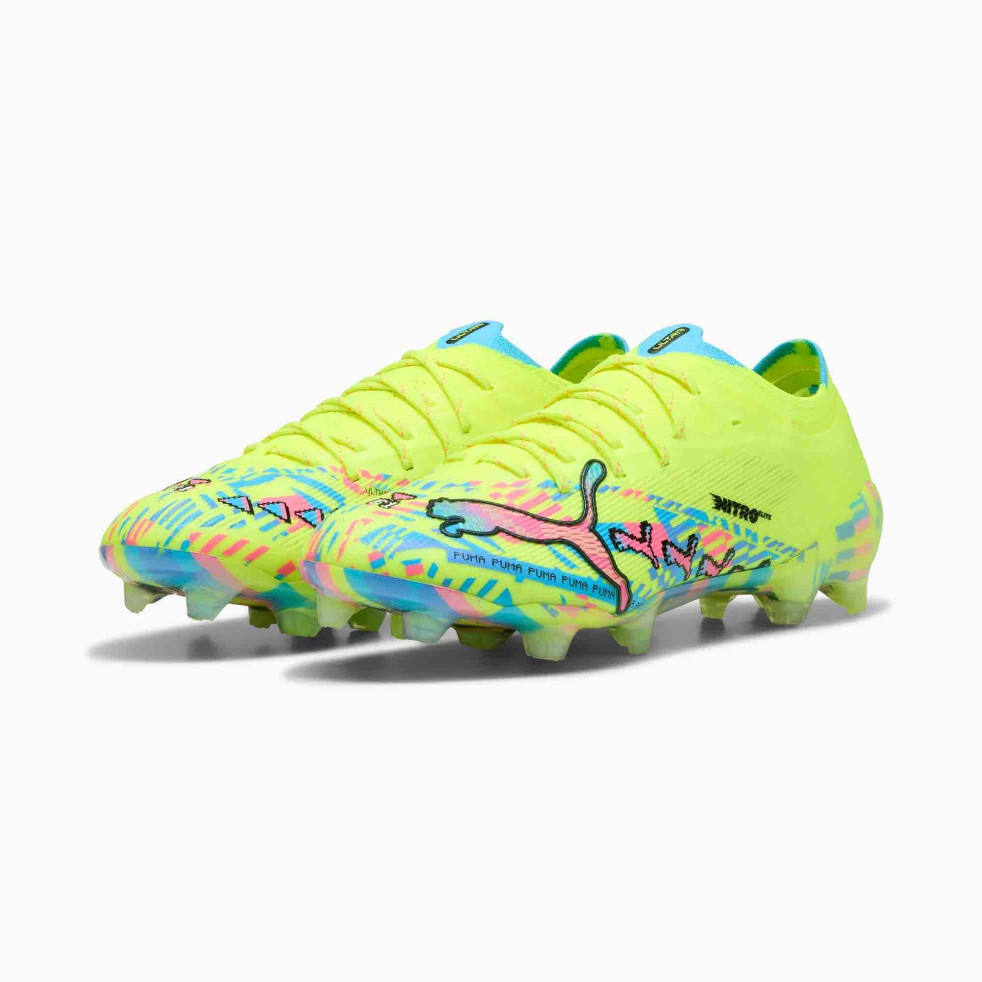 Puma Ultra Nitro 7 Ultimate Advanced Level Firm Ground Soccer Cleats - Level Up Pack (FA26) (Pair - Lateral)