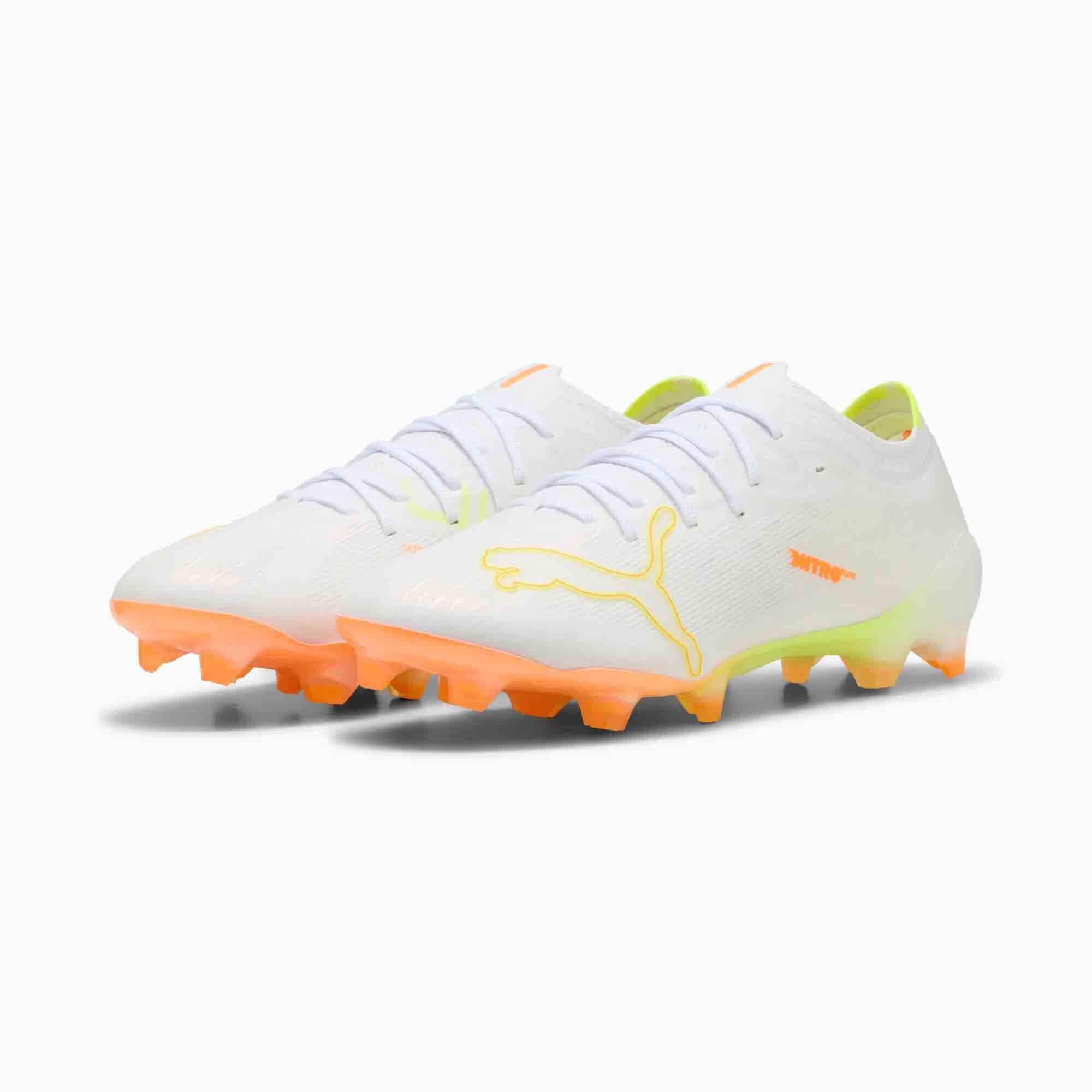 Puma Ultra Nitro 7 Ultimate Firm Ground Soccer Cleats - White Pack (FA26)