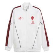 Puma 2025-26 AC Milan Men's KING Anthem Jacket Puma White-Red (Front)