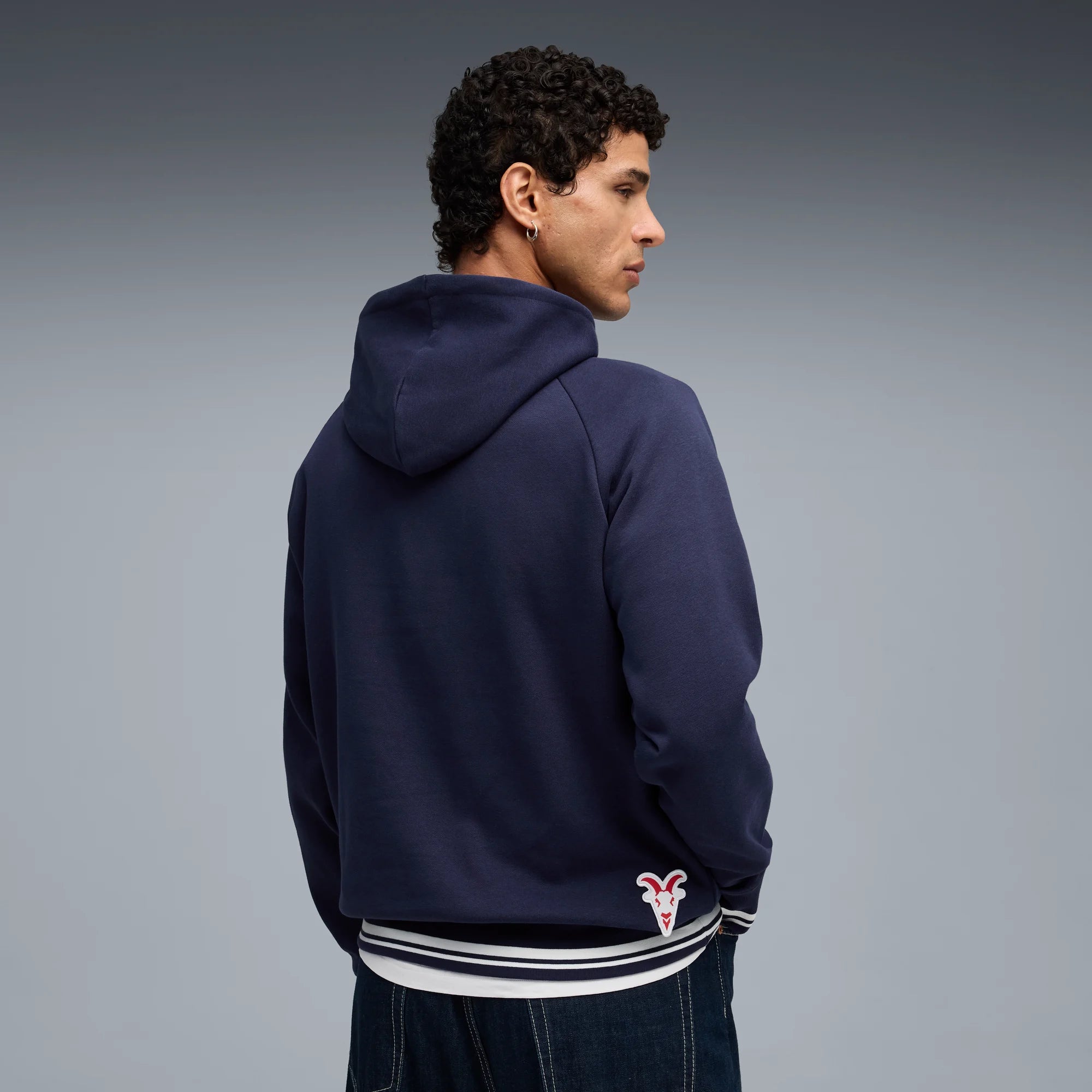 Puma 2025-26 Chivas Men's Relaxed Hoodie (Model - Back)