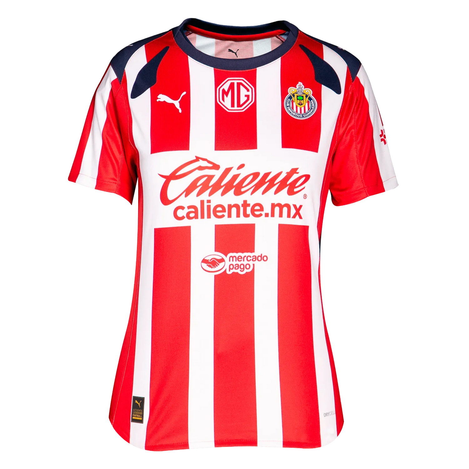 Puma 2025-26 Chivas Women's Stadium Home Soccer Jersey (Front)