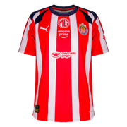 Puma 2025-26 Chivas Youth Stadium Home Soccer Jersey (Front)
