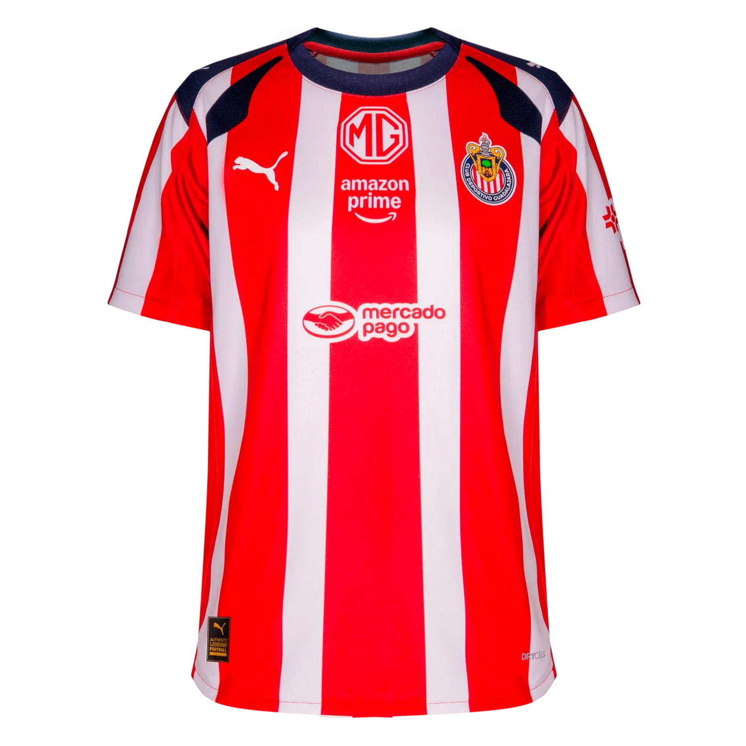 Puma 2025-26 Chivas Youth Stadium Home Soccer Jersey (Front)