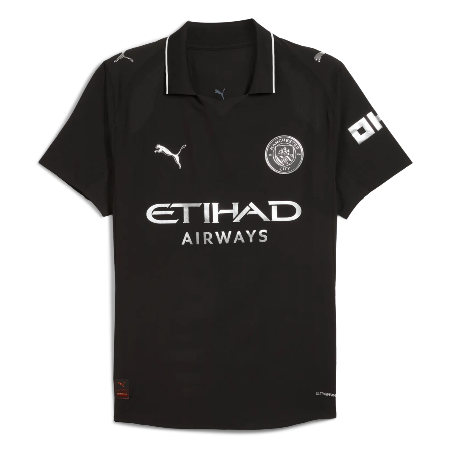 Puma 2025-26 Manchester City Men's Authentic Away Soccer Jersey (Front)