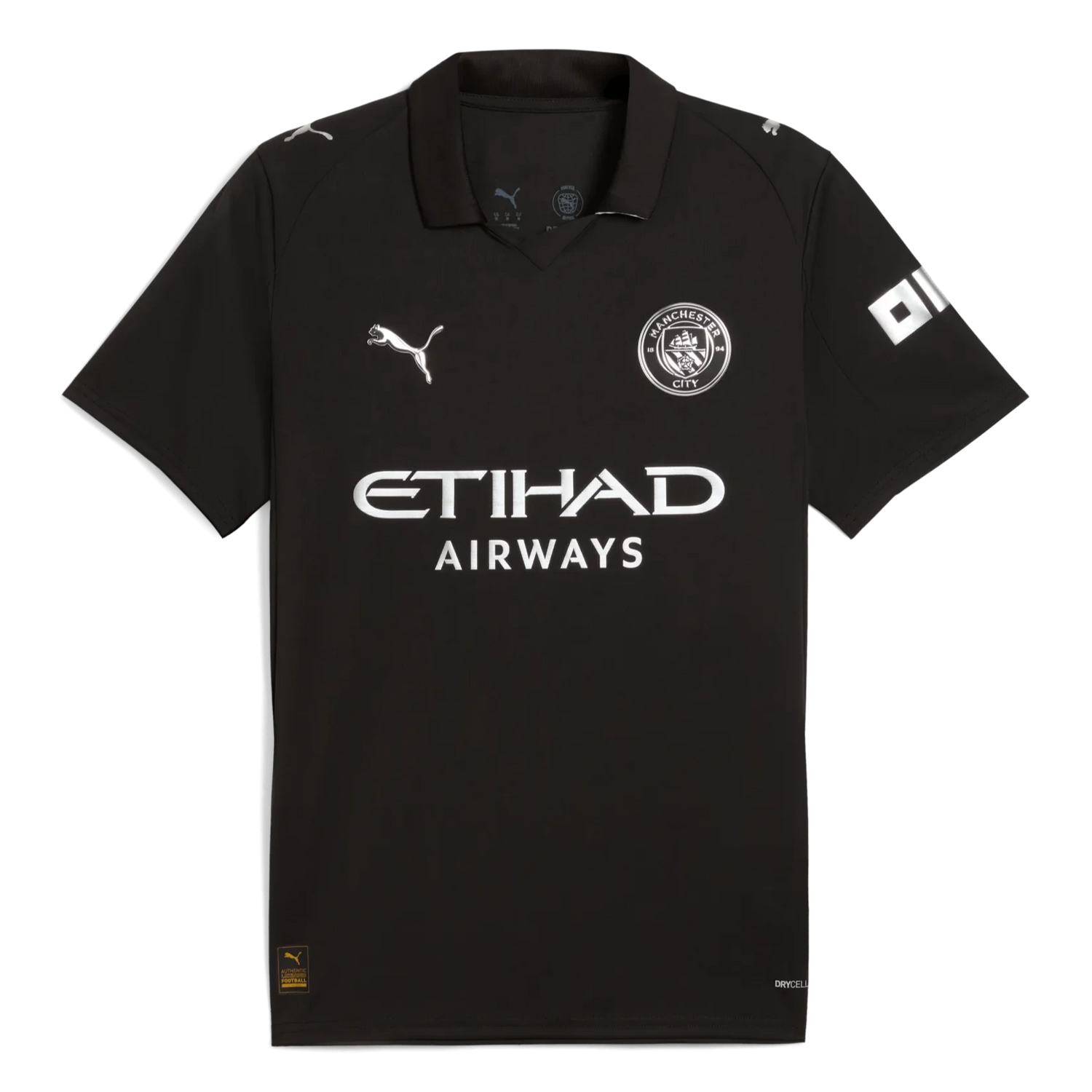 Puma 2025-26 Manchester City Men's Stadium Away Soccer Jersey (Front)
