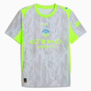 Puma 2025-26 Manchester City Men's Stadium Third Soccer Jersey (Front)
