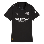 Puma 2025-26 Manchester City Women's Stadium Away Soccer Jersey (Front)