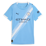 Puma 2025-26 Manchester City Women's Stadium Home Soccer Jersey (Front)