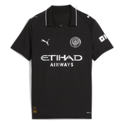 Puma 2025-26 Manchester City Youth Stadium Away Soccer Jersey (Front)