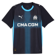 Puma 2025-26 Olympique de Marseille Men's Stadium Away Soccer Jersey (Front)