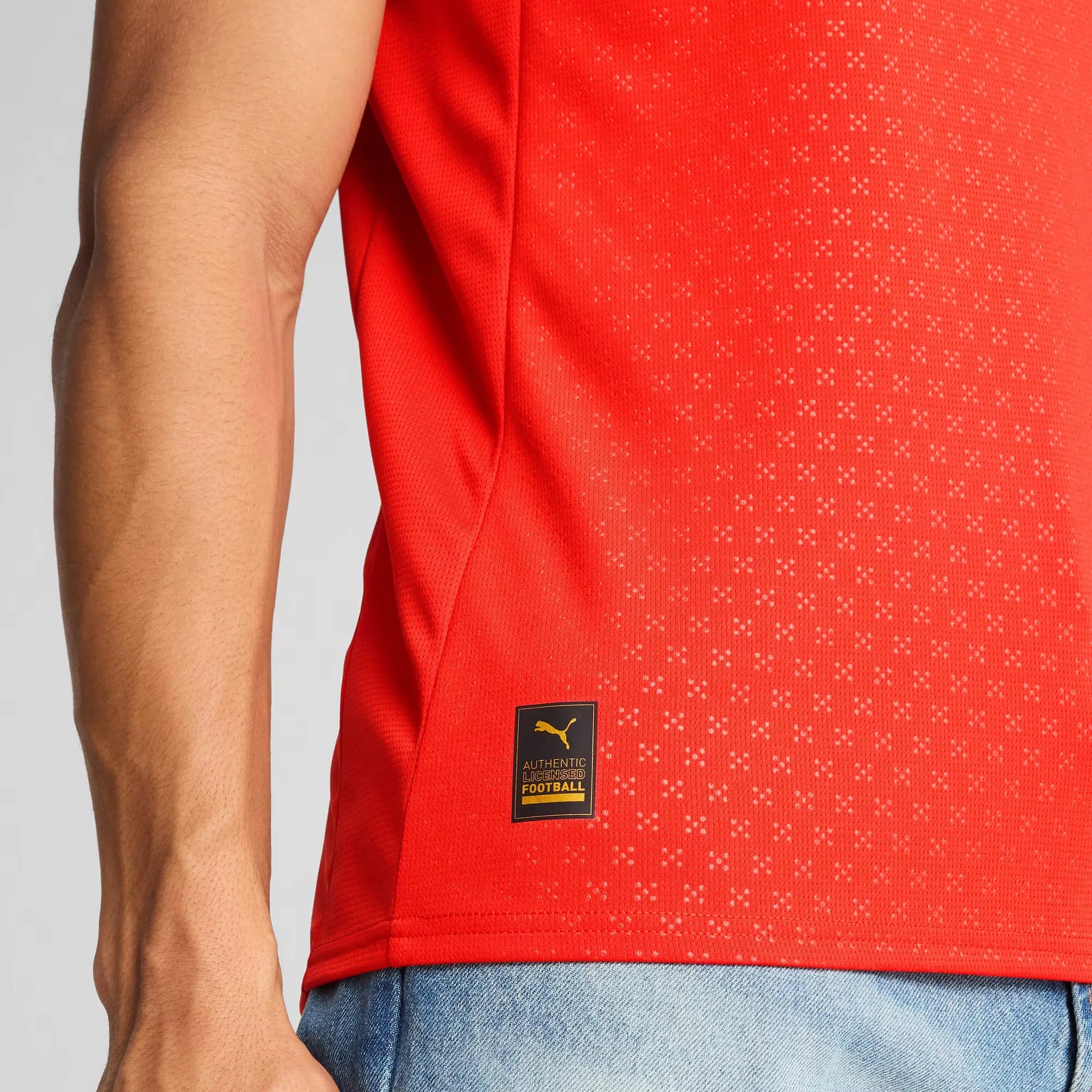 Puma 2025-26 Portugal Men's Stadium Home Jersey (Detail 2)