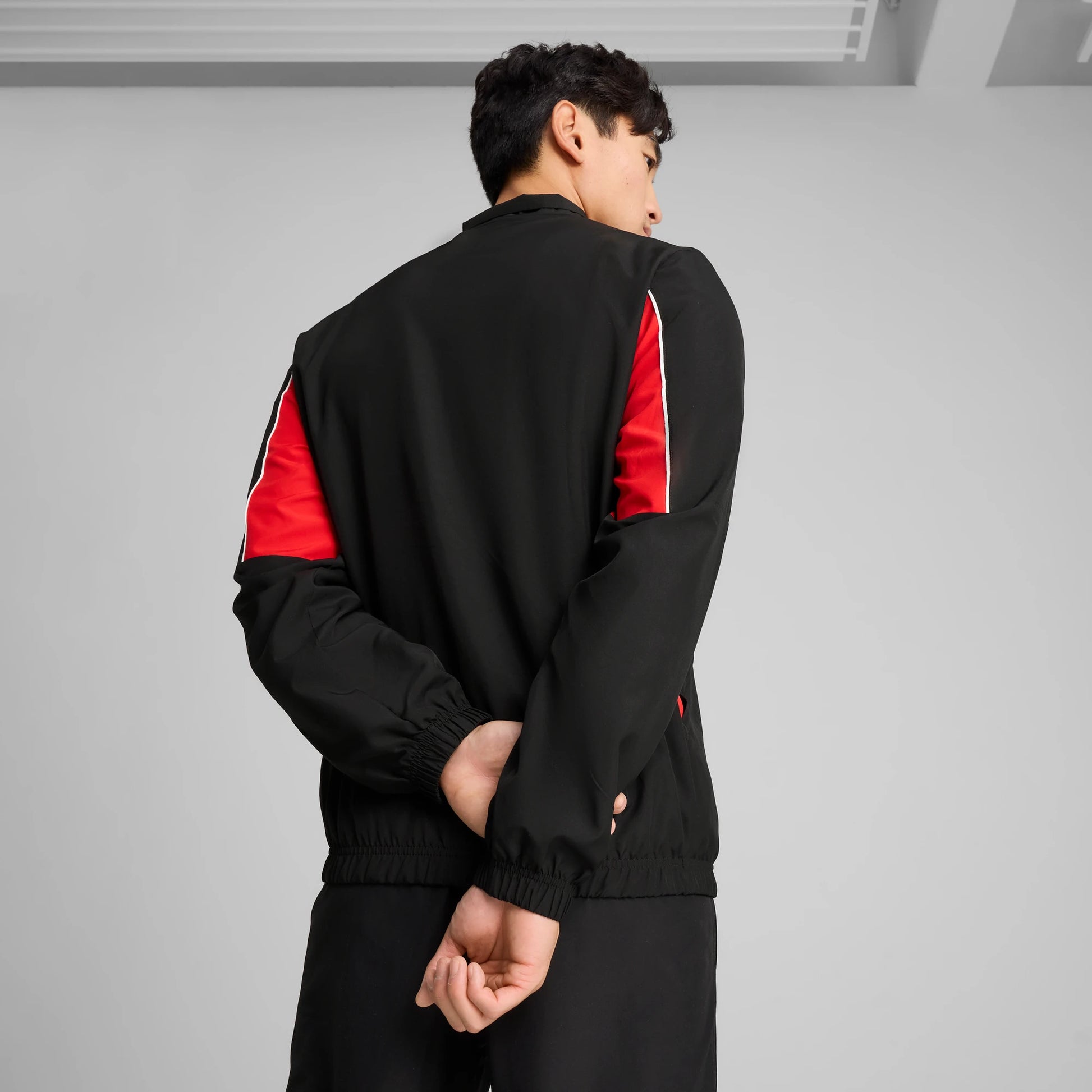 Puma 2025 AC Milan Men's ftblArchive Jacket (Model - Back)