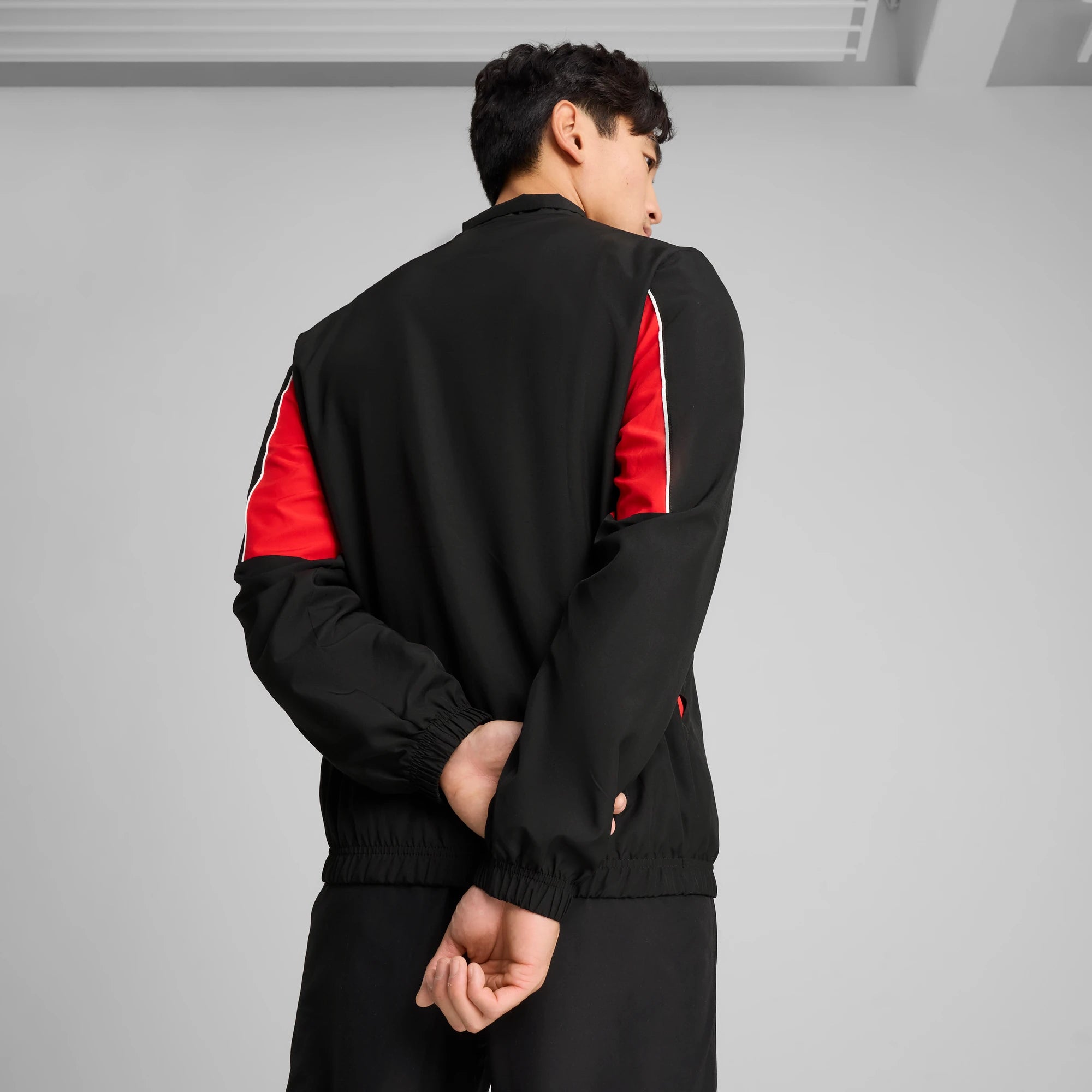 Puma 2025 AC Milan Men's ftblArchive Jacket (Model - Back)