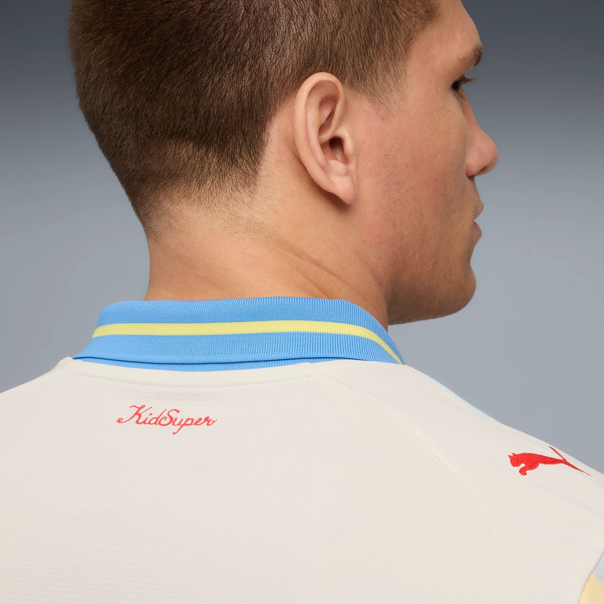 Puma 2025 RB Salzburg Men's Club World Cup KidSuper Stadium Home Soccer Jersey (Detail 2)