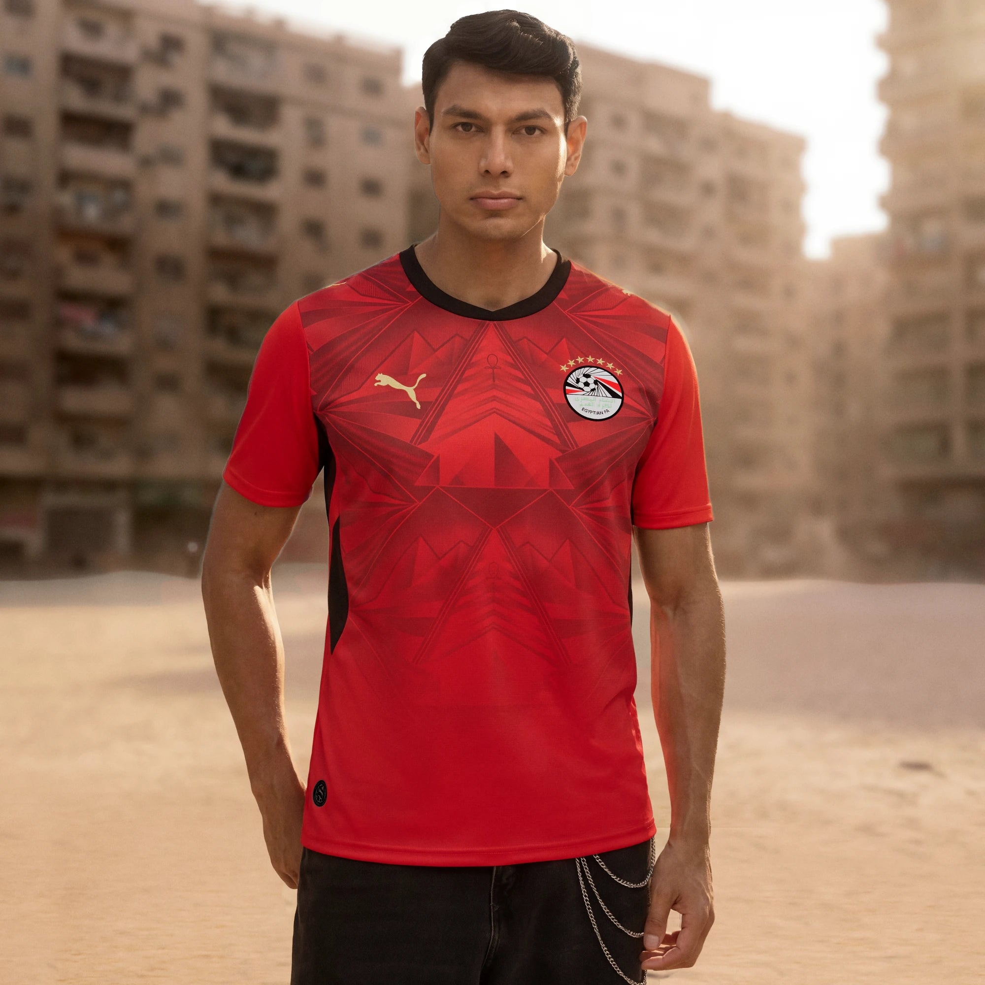Puma 2026-27 Egypt Men's Stadium Home Soccer Jersey