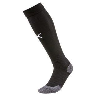 Puma Team Liga Socks Black-White (Single - Lateral)