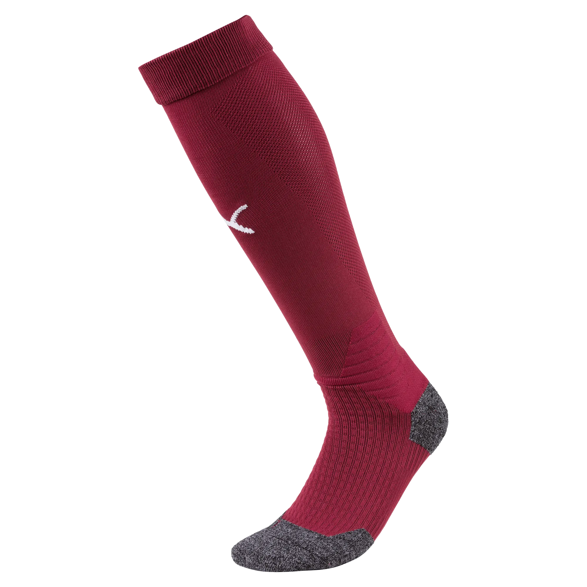Puma Team Liga Socks Cordovan-White (Single - Lateral)