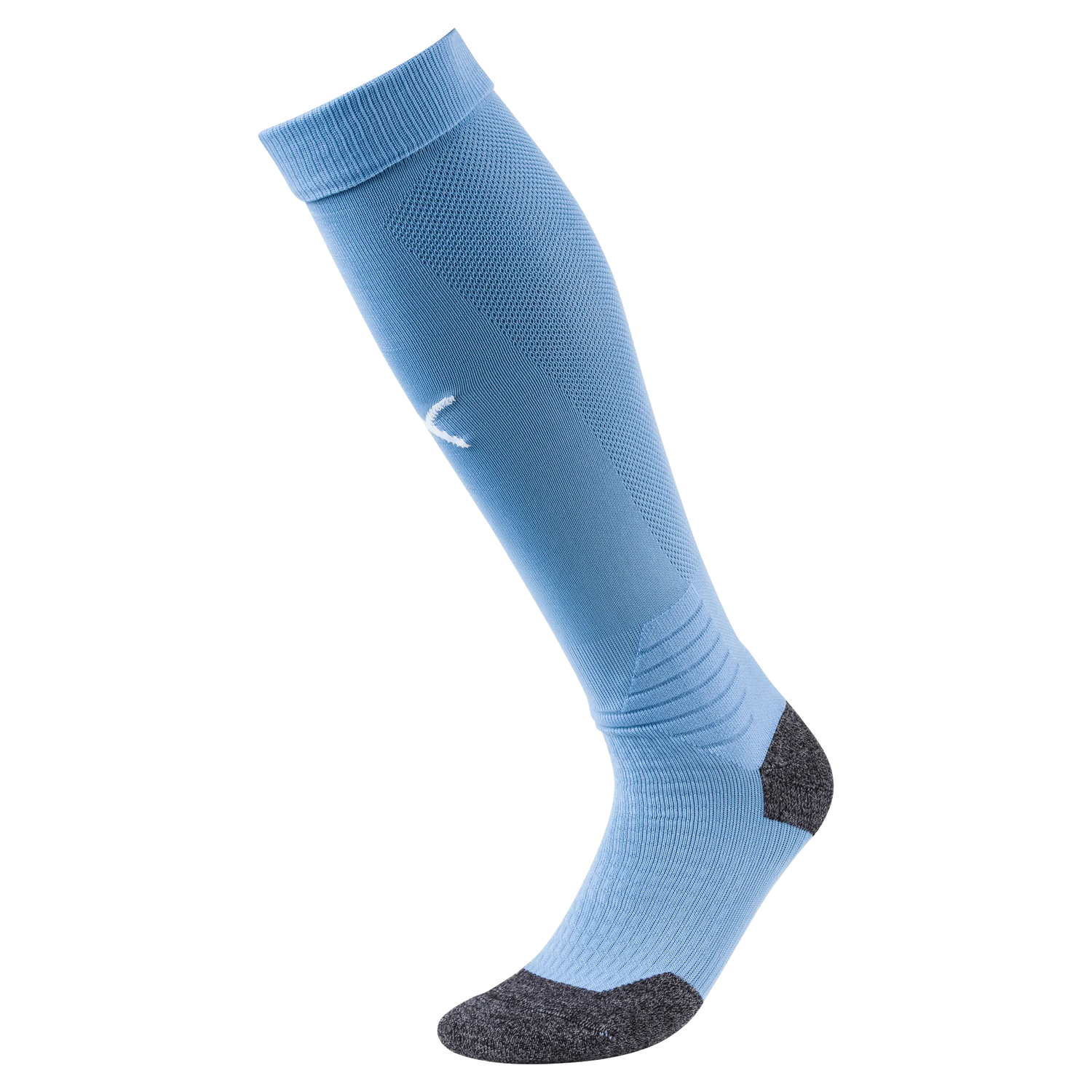 Puma Team Liga Socks Light Blue-White (Lateral - Front)