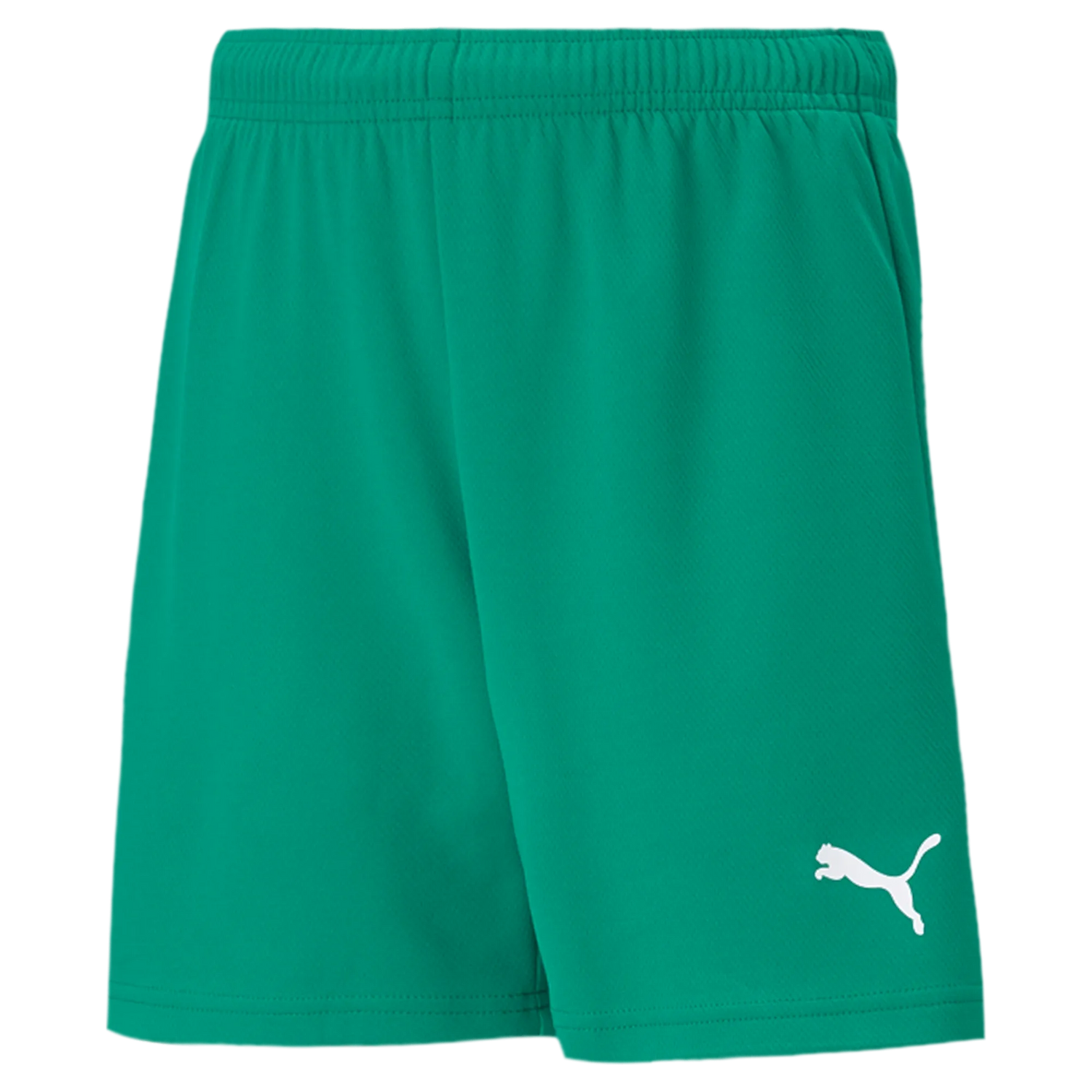 Puma Teamrise Youth Short Green (Front)