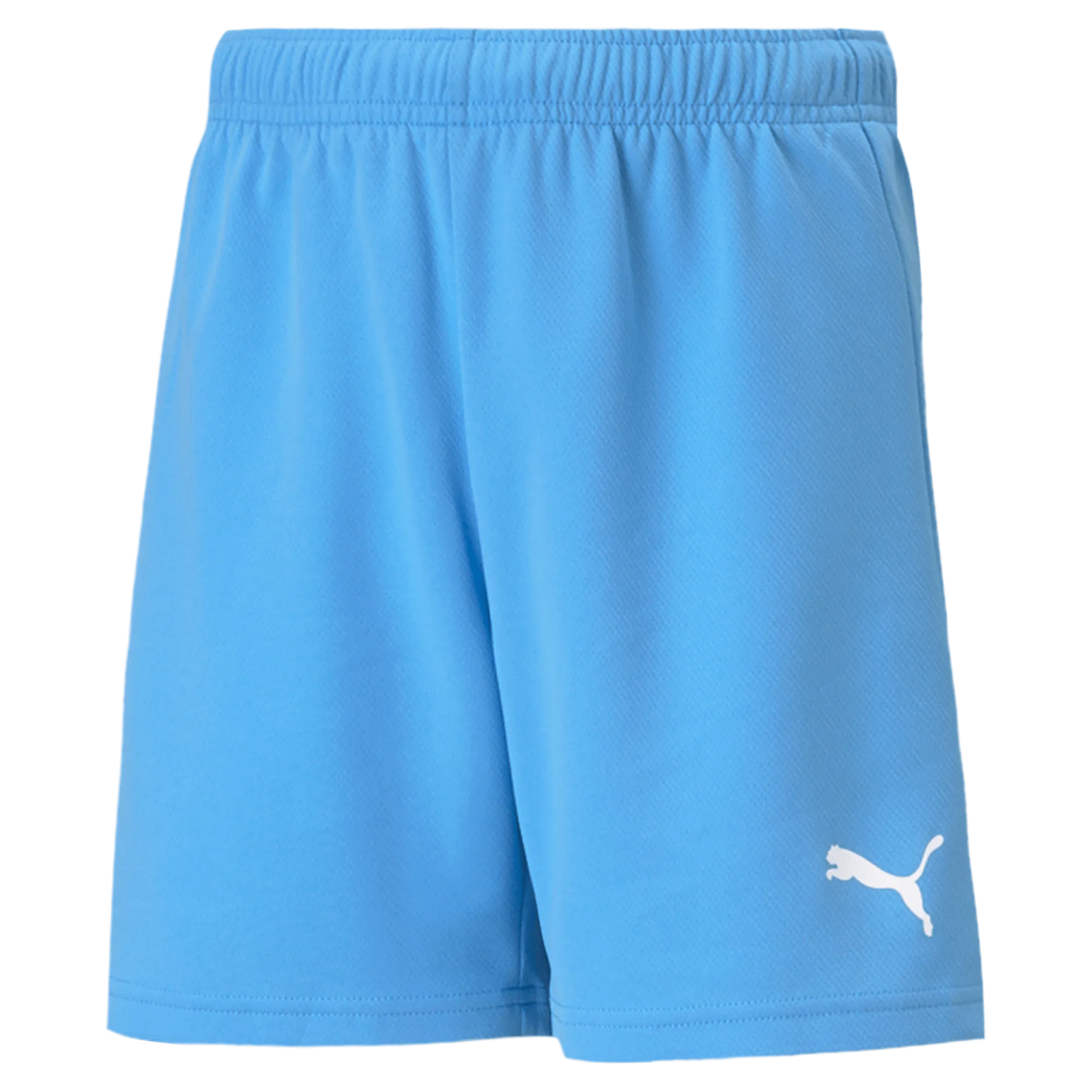 Puma Teamrise Youth Short Light Blue (Front)
