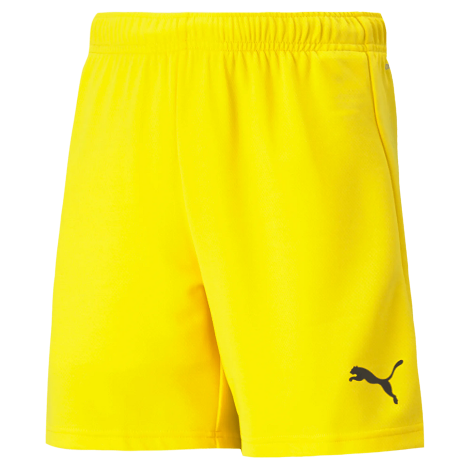 Puma Teamrise Youth Short Yellow (Front)