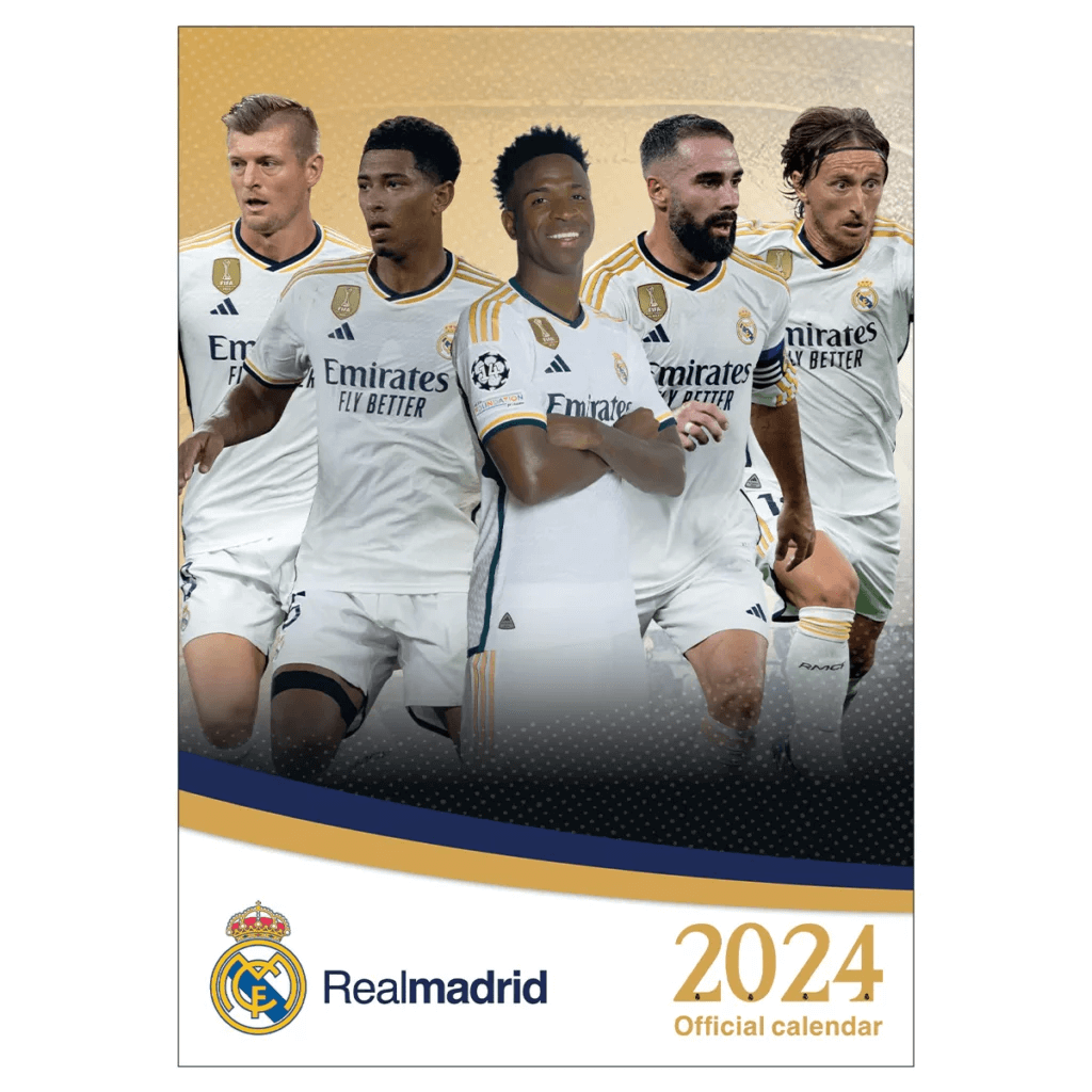 Real Madrid 2024 Official Calendar (Front)