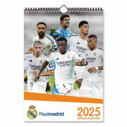 Real Madrid 2025 Official Calendar (Front)
