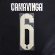 Real Madrid 2026/27 Away CAMAVINGA #6 Official Name Set