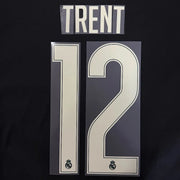 Real Madrid 2026/27 Away TRENT #12 Official Name Set