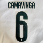 Real Madrid 2026/27 Home CAMAVINGA #6 Official Name Set