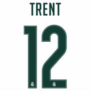 Real Madrid 2026/27 Home TRENT #12 Official Name Set