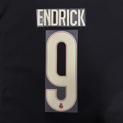 Real Madrid 2026/27 Third ENDRICK #9 Official Name Set (CL Version)