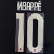 Real Madrid 2026/27 Third MBAPPE #10 Official Name Set (CL Version)