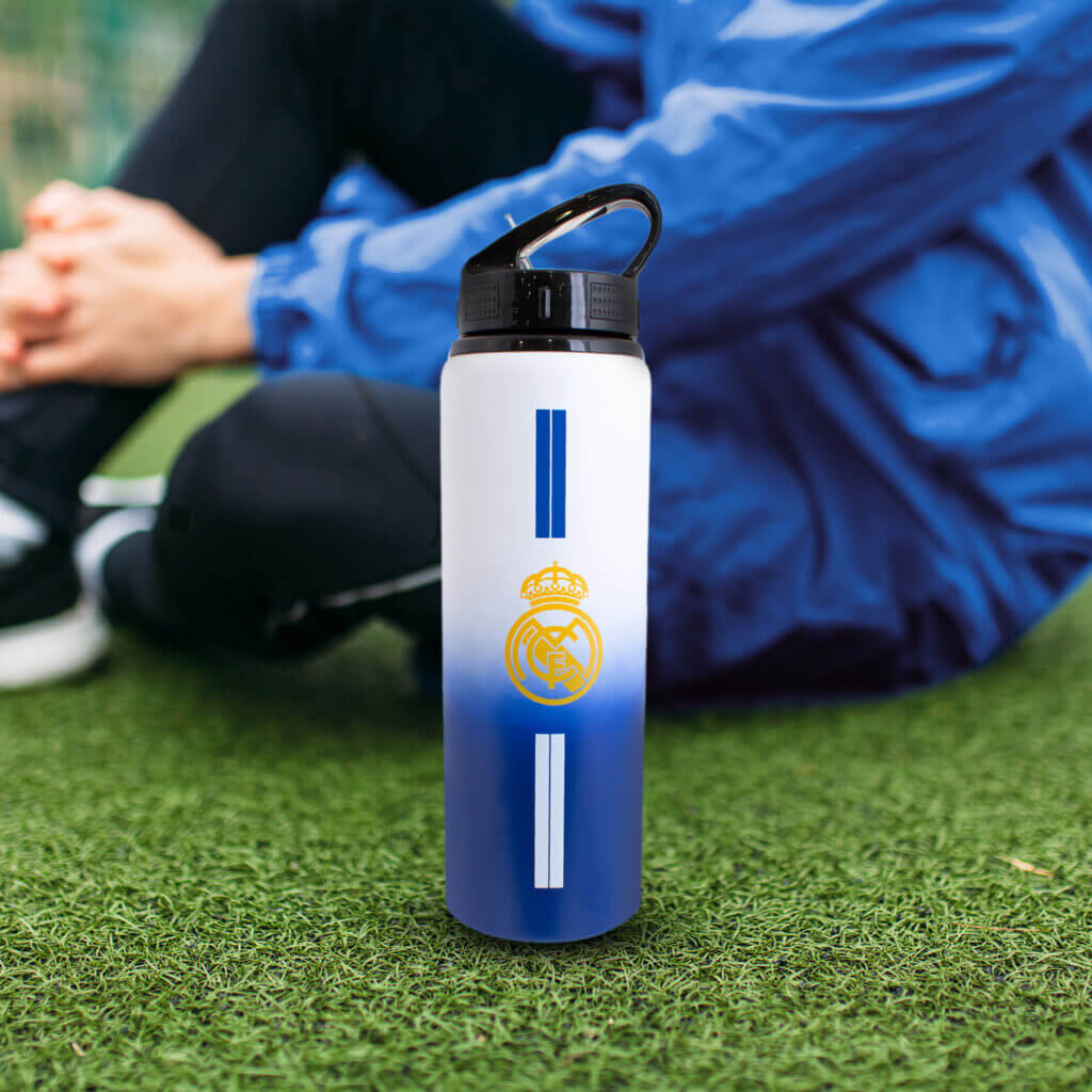 Real Madrid Aluminum Fade Water Bottle (750ML)