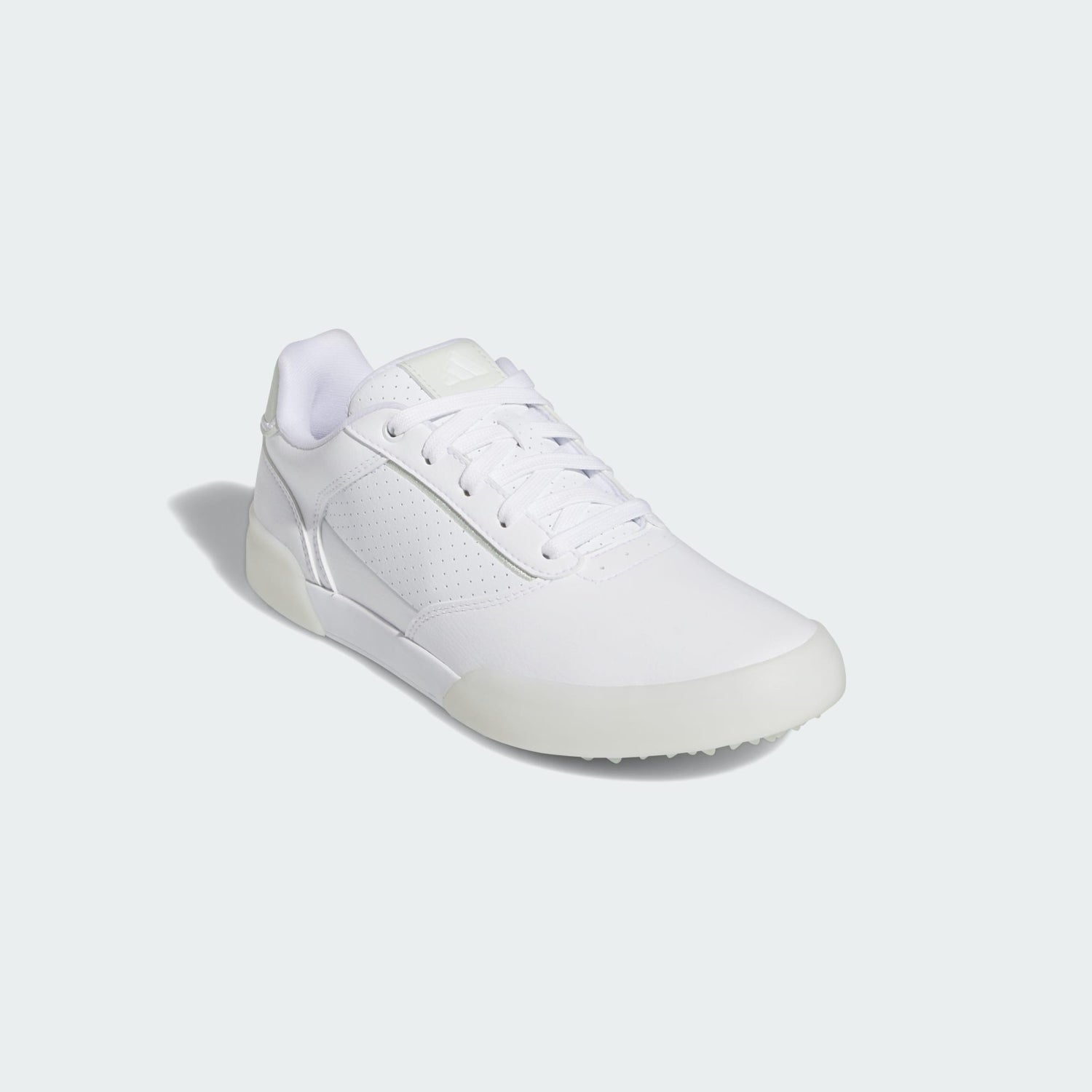 Adidas Women Adicross Retro Spikeless Golf Shoes - White-Grey 6.5