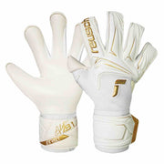 Reusch Attrakt AB1 Duo Goalkeeper Gloves White/Gold (Pair)