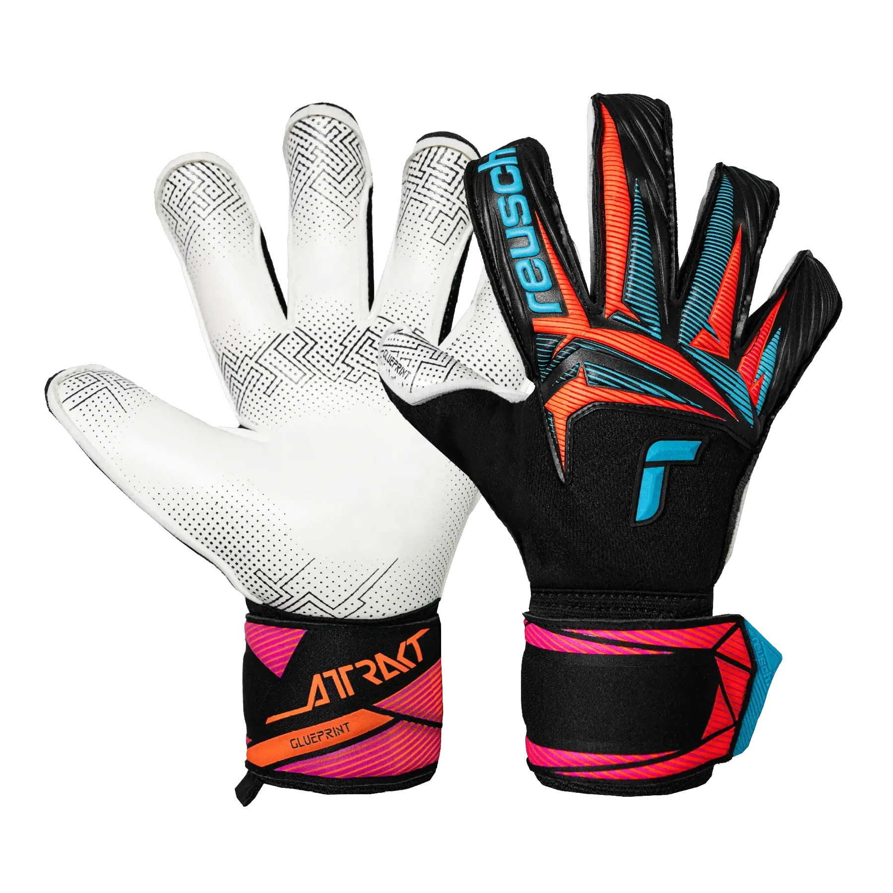 Reusch Attrakt Advance Evolution Glueprint Goalkeeper Gloves (Pair)