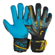 Reusch Attrakt Aqua Finger Support Goalkeeper Gloves (Pair)