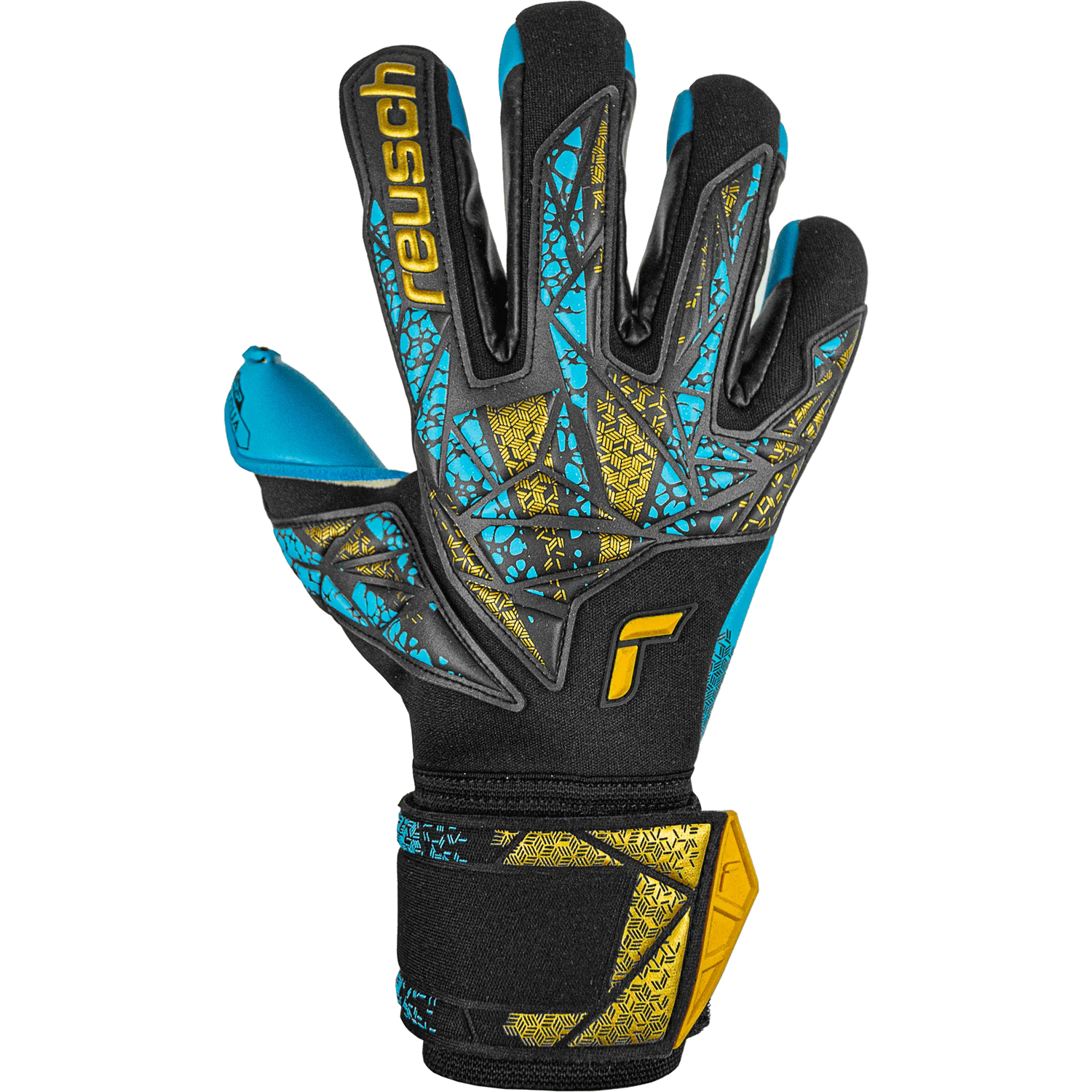Reusch Attrakt Aqua Finger Support Goalkeeper Gloves (Single - Outer)