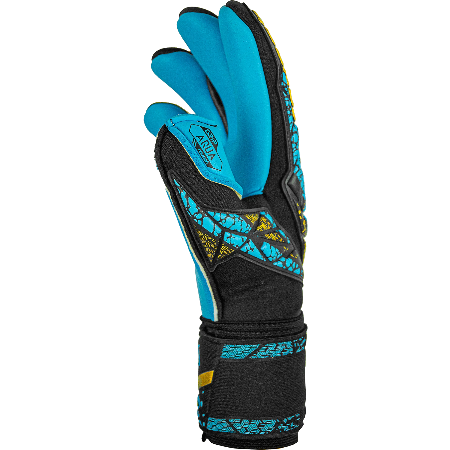 Reusch Attrakt Aqua Finger Support Goalkeeper Gloves (Single - Side)