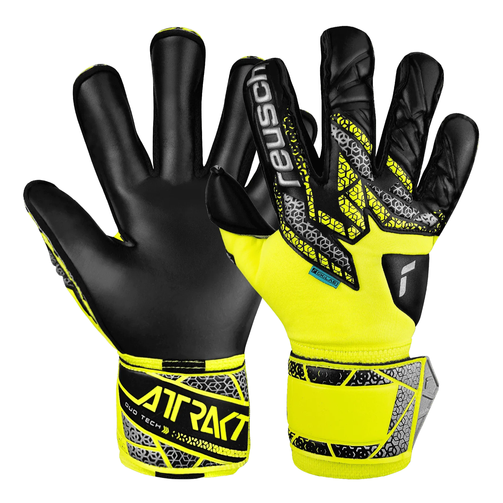 Reusch Attrakt Duo Evolution Goalkeeper Gloves (Pair)