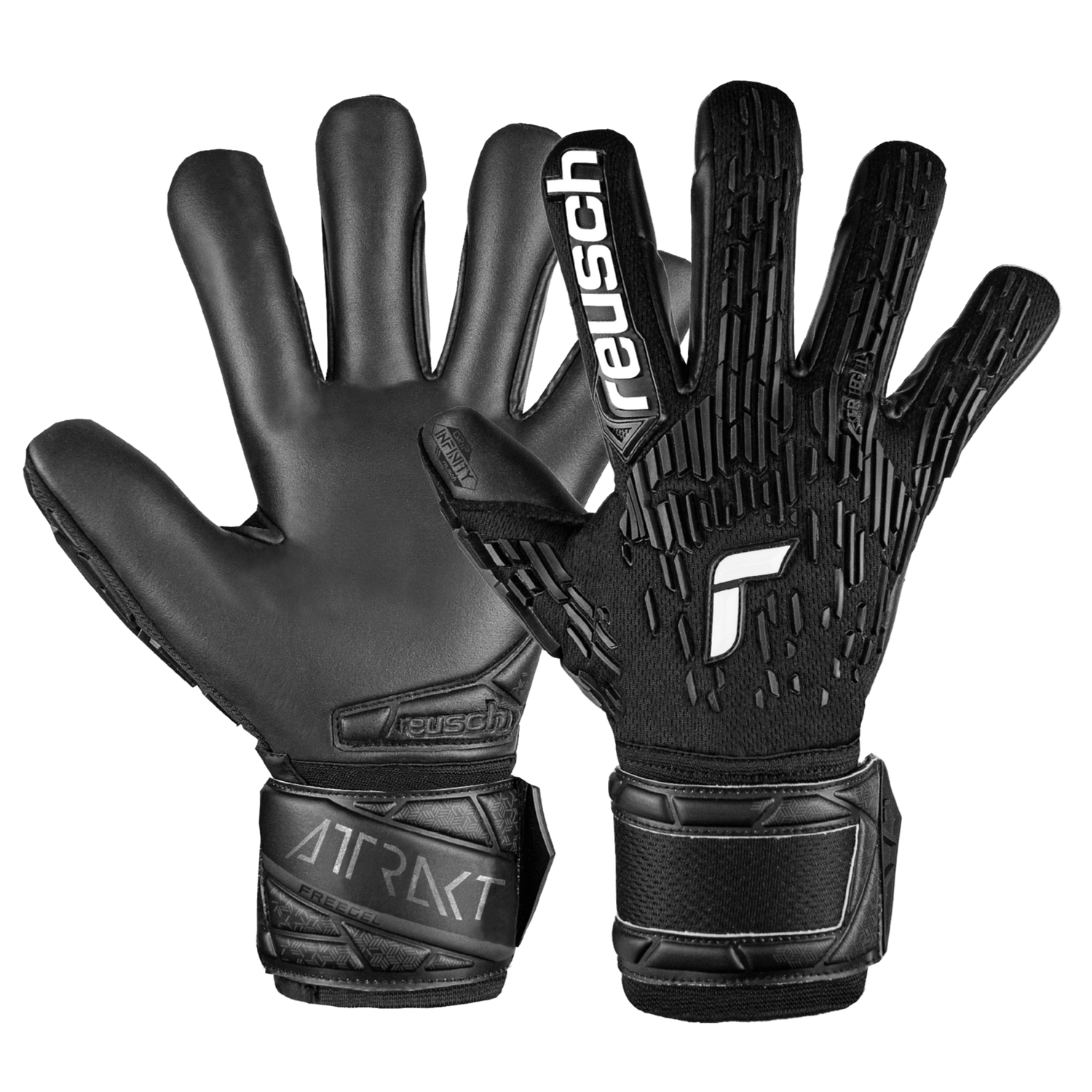Reusch Attrakt Freegel Infinity FS Goalkeeper Gloves (Set)