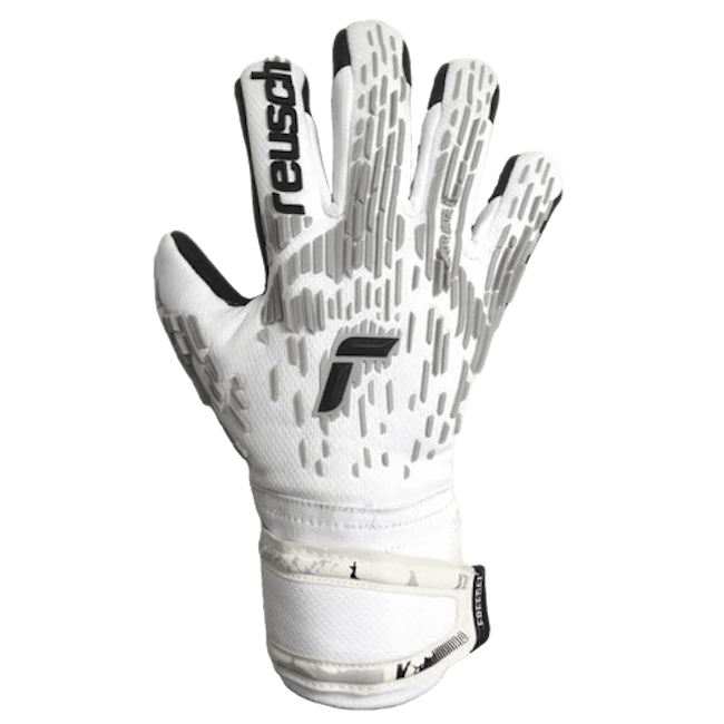 Reusch Attrakt Freegel Silver FS Goalkeeper Gloves (Single - Outer)