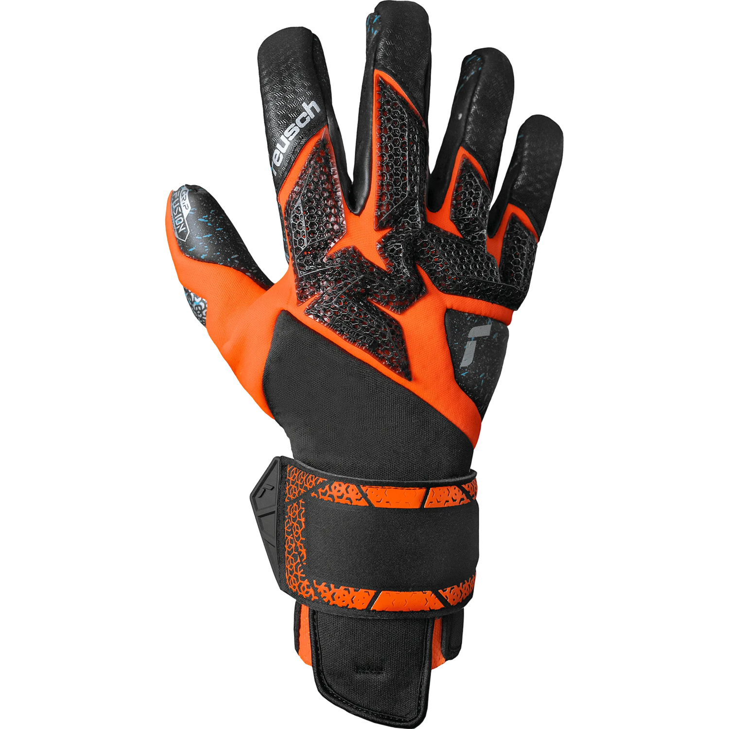 Reusch Attrakt Fusion Carbon 3D Goalkeeper Gloves (Single - Outer)